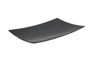 פלטה קמורה 1/1 גובה 4 שחור מלמין***1140lb