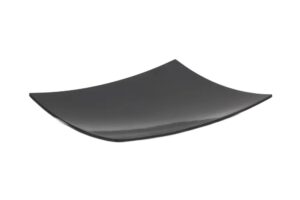 פלטה קמורה 1/2 גובה 4 שחור מלמין***1240lb