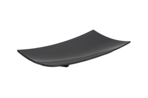 פלטה קמורה 1/3 גובה 4 שחור מלמין***1340lb