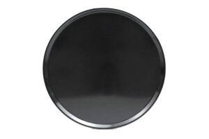 פלטה עגולה 40 מלמין שחור***102316b