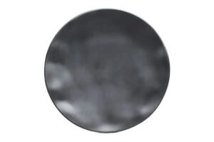 פלטה עגולה כנרת 30 ס"מ מלמין שחור***112312b