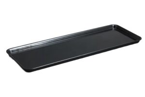 מגש ספיר 18X50 מלמין שחור***402720b