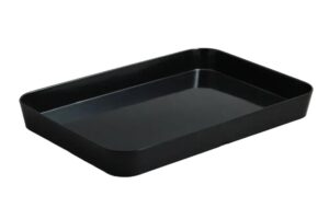 מגש קלסיק עמוק 2.5X22X30.5 מלמין שחור***124212b