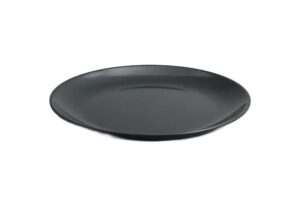 מגש עגול 30 ס"מ מלמין שחור***109712b