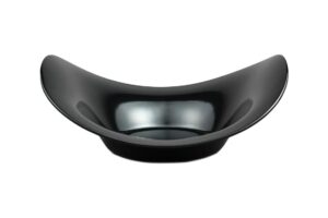 קערה מרובעת מנדי 31X31X13 מלמין שחור***224414b