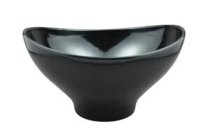 קערת דולר 29X16.5 מלמין שחור***200912b