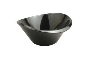 קערת וויוויאן 25.5X25X11.5 מלמין שחור***222110b