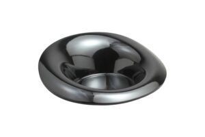 קערת זרה 26X22.3X8.5 מלמין שחור***222210b