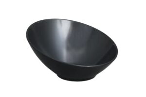 קערה חרמון 21X20.8X10.5 מלמין שחור***201909b