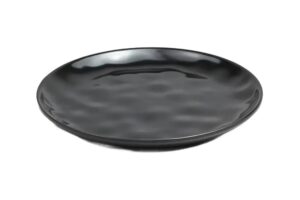 פלטה עגולה כנרת 25 ס"מ מלמין שחור***604910b
