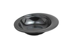 קערה לילך 23 ס"מ מלמין שחור***221509b