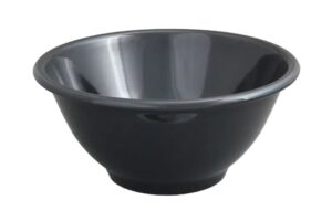 קערה מאסיבית 38 ס"מ מלמין שחור***201015b