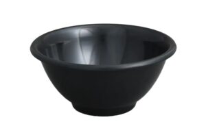 קערה מאסיבית 28 ס"מ מלמין שחור***201011b