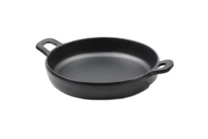 מחבת עגול 14.5 + ידיות מלמין שחור ליטל שף***520406b