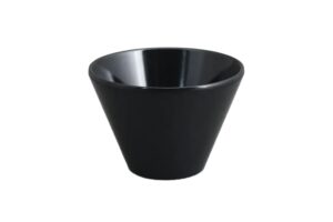 בול קוני 16 ס"מ מלמין שחור***207206b