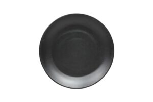 צלחת דמוי אבן שחור 19.5 ס"מ אישיקבה זן***112408b