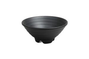 קערה קונית זן וינד 15.2X6.7 מלמין שחור***217306b