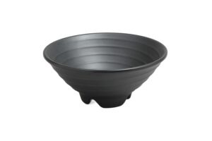 קערה קונית זן וינד 22.9X10 מלמין שחור***217309b