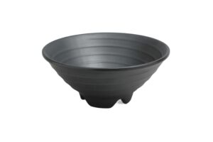 קערה קונית זן וינד 25.4X11 מלמין שחור***217310b