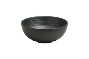 קערה זן וינד 15.2X5.8 מלמין שחור***218006b