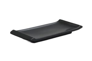 מגש סושי ידיות 9X21 מלמין שחור***123708b