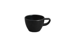 ספל 25 ס"ל וורונה מלמין שחור***300704b