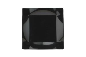 צלחת ריבועית וויאולט 20 מלמין שחור***115508b