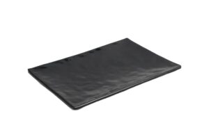 צלחת מלבנית ספרן 20*14*2 מלמין שחור***115408b