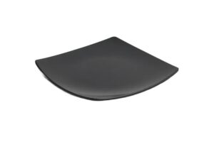 צלחת מונדה 19 מלמין שחור***110707b