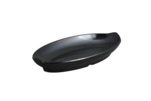 רביירה אובלית 19 מלמין שחור***104307b