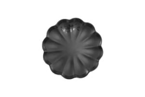 צלחת קויאנג 25 ס"מ סקורה מלמין שחור***126010b