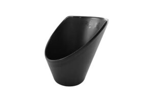 בול קוני פתוח 12.8 ס"מ סקורה מלמין שחור***303805b