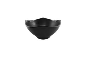 קערה מנילה ריבועית 21 ס"מ שחור סקורה***213508b