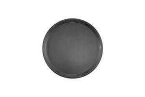 פלטה עגולה 36 ס"מ סקורה מלמין שחור***118114b