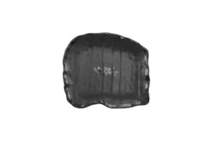 פלטה יוקוהמה 25X22X4 ס"מ סקורה מלמין שחור***118310b