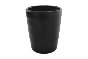 כוס סקורה 7.2X9.2 ס"מ מלמין שחור***303735b