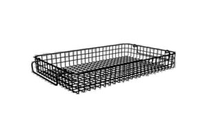 סלסלת רשת מברזל 1/1 ג. 8 ס"מ שחור***960103b