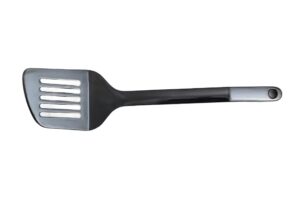 כף טיגון אלכסוני מחורץ מלמין שחור***509513b