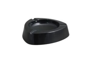 מאפרה לבר 22 ס"מ מלמין שחור***503509b