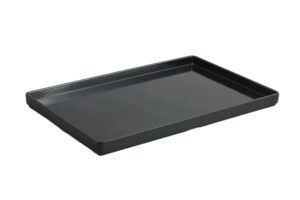 מגש לחדר 34X22X2 מלמין שחור***111513b