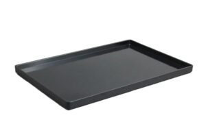 מגש לחדר 34X27X2 מלמין שחור***111813b