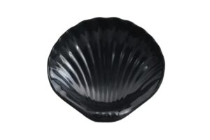 צדף עמוק 14.5 ס"מ מלמין שחור***511505b
