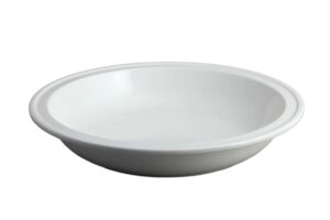 גסטרונום עגול 38X6.5 מלמין לבן***m3865