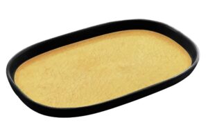 מגש גסטרונום 1/3-20 קפסול חרדל/שחור מלמין***116713b26