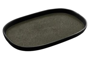 מגש גסטרונום 1/3-20 קפסול אפור/שחור מלמין***116713b27