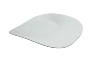 פלטת הגשה מרובעת מנדי 31X31 מלמין לבן***124414