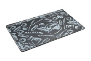 מגש 1/1 גובה 1.8 בייקר שחור ציורים***407811b17