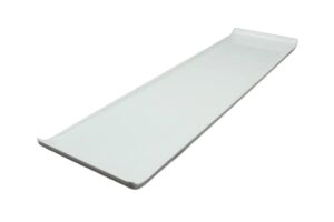 מגש נובל 55.5X15X2.5 מלמין לבן***103422