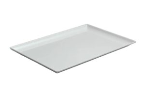 מגש לולבי 24X35 מלמין לבן***402914