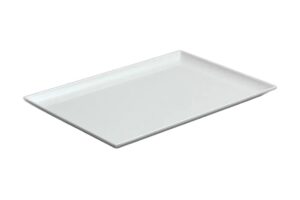 מגש לולבי 22X30 מלמין לבן***402912